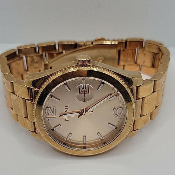 Fossil Boyfriend ES3587 Women's Stainless Steel Analog Dial Quartz Watch DE227 - Picture 6 of 10